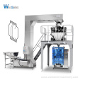 Full Automatic Candy Weighing and Packaging Pouch Bag Vitamin Gummies Packing Machine